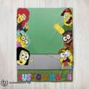 Awesome Happy Disney Big City Greens Peeking Family Blanket Fleece Customized Blanket