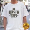 Awesome Hoops For Troops Denver Nuggets Basketball T-Shirt