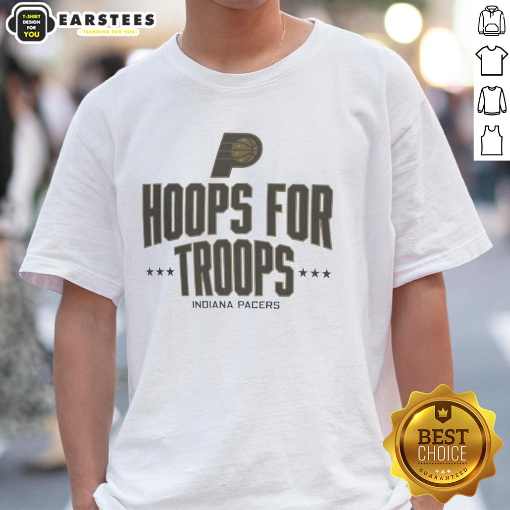 awesome-hoops-for-troops-indiana-pacers-basketball-t-shirt-1 Awesome Hoops For Troops Indiana Pacers basketball T-shirt featuring a vibrant design and team logo for fans.