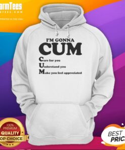 Awesome I'm Gonna Cum 2025 Hoodie in black, showcasing bold graphic design and stylish fit for trendy streetwear.