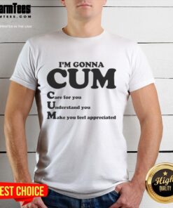 Awesome I'M Gonna Cum 2025 T-Shirt featuring bold graphics and vibrant colors, perfect for casual wear and making a statement.