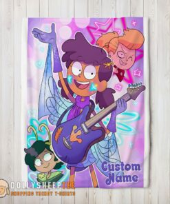 Awesome It’s No Big Deal Amphibia Blanket Fleece Customized Blanket