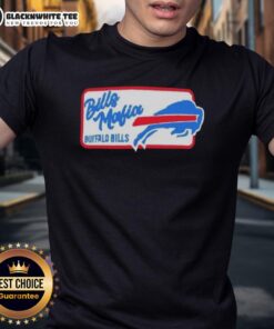 Awesome Josh Allen Buffalo Bills T-Shirt featuring Bills Mafia logo, perfect for fans showing team pride.