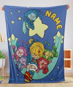 Awesome Official Rainbow Brite Sleeping On The Star Blanket Fleece Customized Blanket