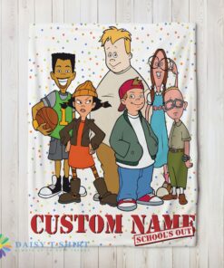 Awesome Official Recess Cartoon School’s Out Blanket Fleece Customized Blanket