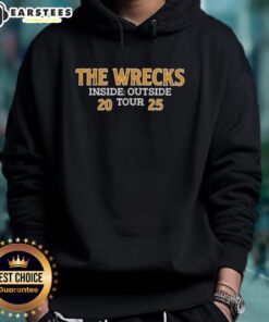 Awesome Official The Wrecks Inside Our Side Tour 2025 hoodie featuring vibrant graphics and stylish design for fans.