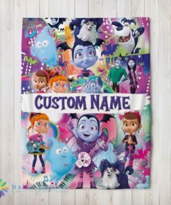 Awesome Official Vampirina & Friends Blanket Fleece Customized Blanket