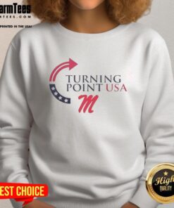 Awesome Ole Miss Rebels X Freedom Turning Point Usa Charlie Kirk T-Shirt - Image 5