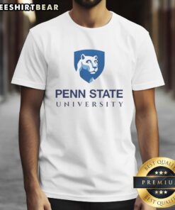 Alt Text: Awesome Penn State University Nittany Lions T-Shirt featuring bold logo and vibrant colors for fans.