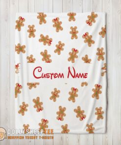 Awesome Perfect Mickey Mouse Gingerbread Delight Blanket Fleece Customized Blanket