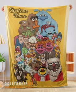 Awesome Perfect Muppet Show Characters Blanket Fleece Customized Blanket