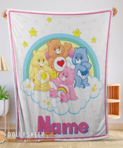 Awesome Perfect Nelvana The Care Bears Family Fleece Blanket Customize Blanket