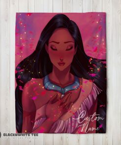 Awesome Perfect Whispers Of The Wind Pocahontas Colors Of The Wind Blanket Fleece Customized Blanket