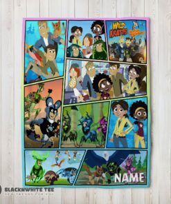 Awesome Perfect Wild Kratts Creature Adventures Collage Blanket Fleece Customized Blanket