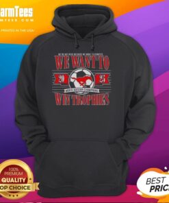 Awesome SME Mustangs men's soccer champions hoodie featuring trophy graphics, perfect for fans and players.