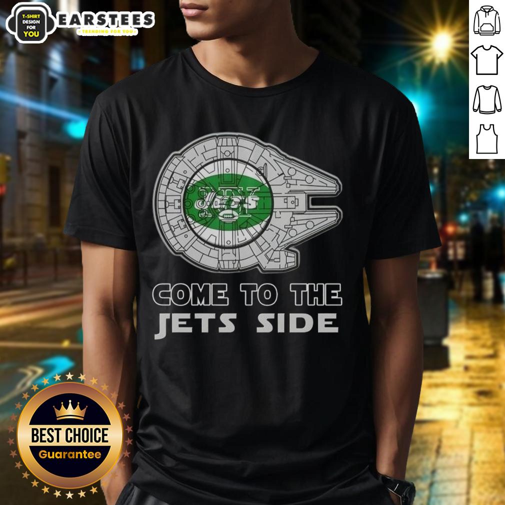 awesome-star-wars-come-to-the-new-york-jets-side-t-shirt-1 Awesome Star Wars Come To The New York Jets Side T-Shirt featuring a unique design for fans of both franchises.