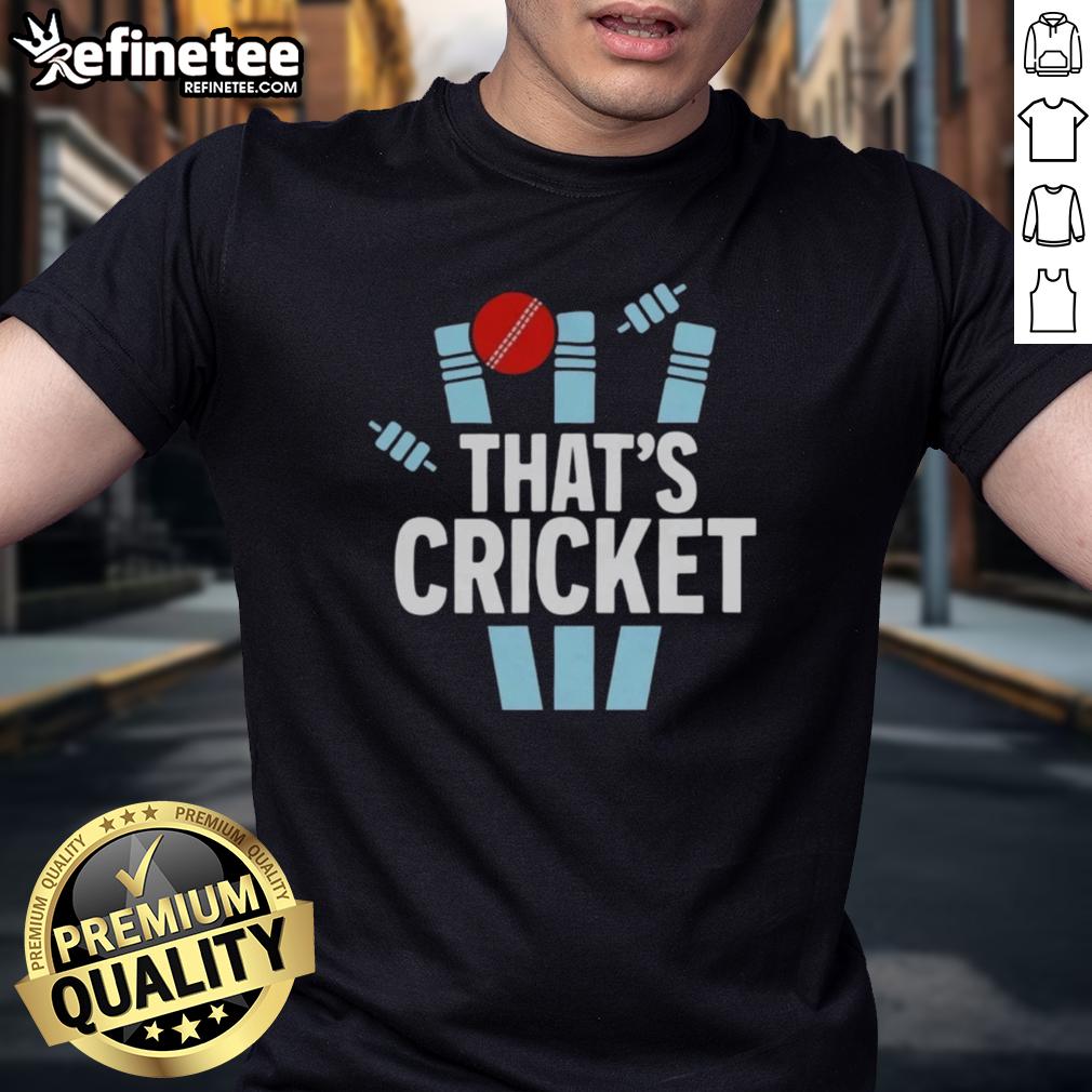 awesome-thats-cricket-logo-t-shirt-1 Awesome That's Cricket logo T-shirt featuring a bold design, perfect for cricket fans and casual wear enthusiasts.