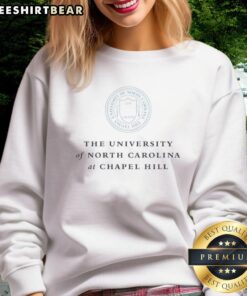 Awesome University of North Carolina at Chapel Hill sweatshirt in blue, showcasing school spirit and comfort.