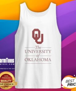 Awesome University of Oklahoma tank top featuring bold colors and logo, perfect for fans and casual wear.