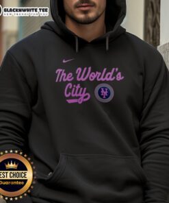 Alt Text: New York Mets City Connect hoodie featuring vibrant design, perfect for fans celebrating the team's spirit in style.