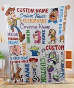 Awesome Toy Story With Our Disney Cartoon Toy Story Bedding Blanket Customize Blanket