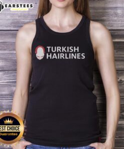 Awesome Turkish Hairlines Tank Top featuring a stylish design, perfect for casual wear and showcasing Turkish culture.