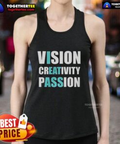 Awesome Vision Creativity Passion Tank Top showcasing vibrant design and comfortable fit, perfect for creative individuals.