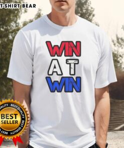 Awesome Win At Win T-Shirt featuring bold graphics and vibrant colors, perfect for celebrating victories in style.