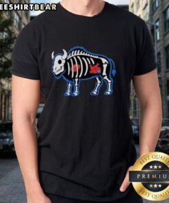 Awesome X-Ray Buffalo Bills football t-shirt featuring a unique design perfect for fans and game day wear.