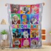 Cartoon Sing Character Blanket Fleece Customized Premium Blanket
