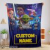 Cartoon Star Wars Young Jedi Adventures Blanket Fleece Customized Premium Blanket