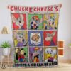 Good Hot Chuck E. Cheese’s Where A Kid Can Be A Kid Blanket Fleece