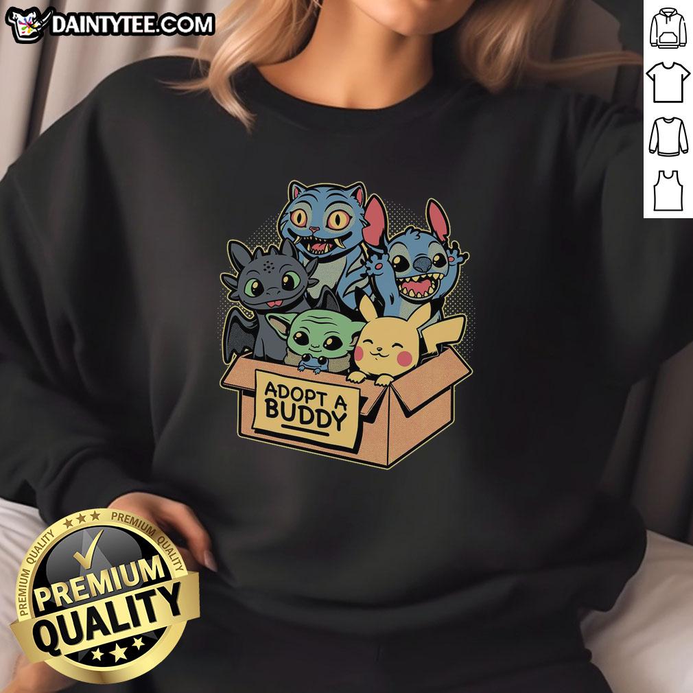 cute-adopt-a-buddy-animal-game-movie-sweatshirt Cozy sweatshirt featuring 'Cute Adopt A Buddy' animal game design, perfect for gamers and animal lovers alike.