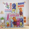 Top Hot Cute Backyardigans Characters Blanket Fleece Customized Blanket