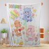 Officical Hot Cute Care Bears Friends Blanket Fleece Customized Blanket