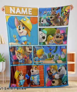 Cute Cartoon PAW Patrol Baby Animals Blanket Fleece Customized Blanket