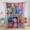 Cute Cartoon Sing Character Blanket Fleece Customized Blanket