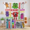 Cute Colorful Number Blocks Blanket Fleece Customized Blanket