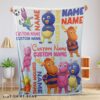Cute Cute Backyardigans Characters Blanket Fleece Customized Blanket