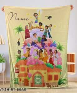Cute Disney Cartoon Encanto Movie Blanket Customize Blanket