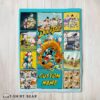 Cute Disney Ducktales Cartoon Collage Blanket Fleece Customized Blanket