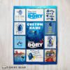 Cute Disney Finding Dory What Would Dory Do Collage Blanket Fleece Customized Blanket