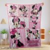 Cute Disney Minnie Mouse And Friends Minnie Mouse Moods Blanket Customize Blanket