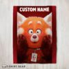 Cute Disney Pixar Turning Red Blanket Fleece Customized Blanket