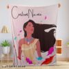 Cute Disney Pocahontas Blanket Fleece Customized Blanket