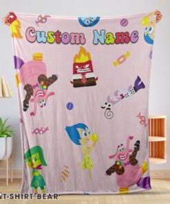 Cute Inside Oute Cute Blanket Fleece Customized Blanket