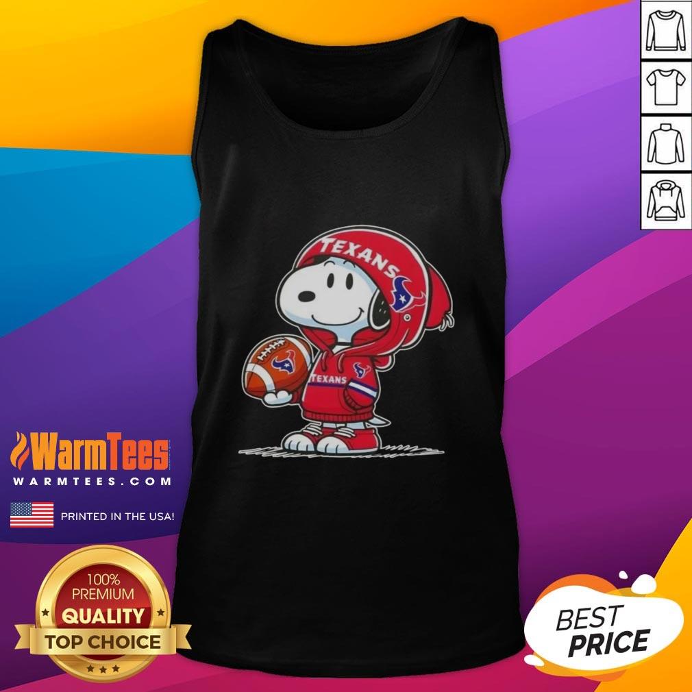 cute-peanuts-snoopy-wearing-hoodie-houston-texans-and-smilling-at-fans-tank-top Alt Text: Cute Peanuts Snoopy wearing a Houston Texans hoodie, smiling at fans while showcasing a fun tank top design.