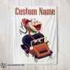 Cute Perfect Disney Mr Toad Vintage Cartoon Blanket Fleece Customized Blanket