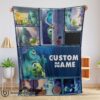 Cute Perfect Disney Pixar Mike & Sulley Monsters Inc Blanket Fleece Customized Blanket