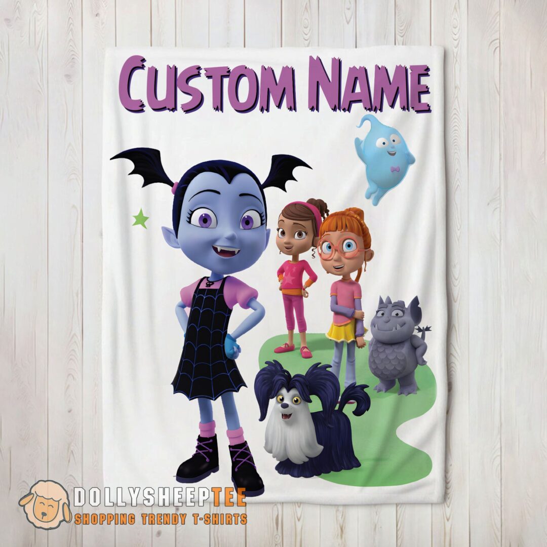 Cute Vampirina & Friends Blanket Customized Blanket